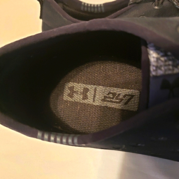 Under Armour Charged 24-7 (1288348-002) Wmns Sz 10 Gray Black Running Sneakers - Picture 10 of 13